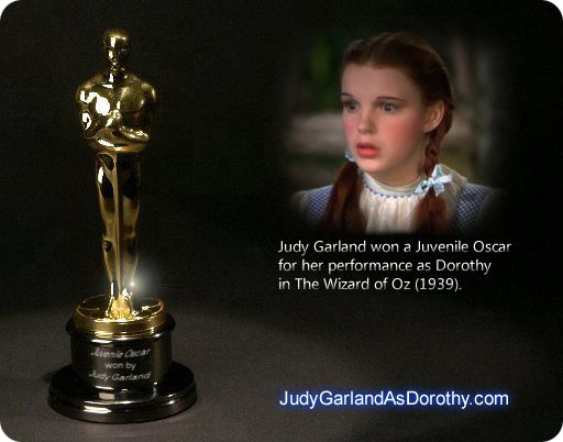 Judy Garland wins an Oscar in 1940