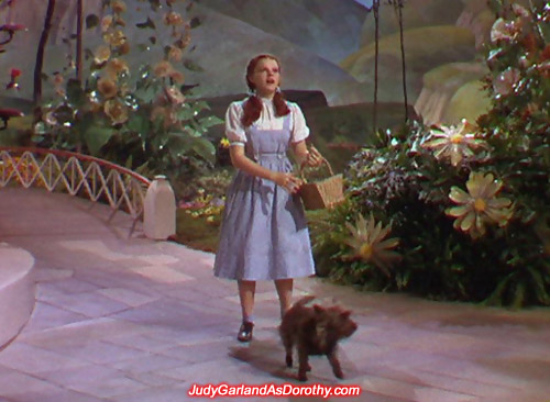 Judy Garland as Dorothy became an instant hit after starring in The Wizard of Oz