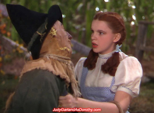 Judy Garland as Dorothy had a knack for giving off positive energy to her friends