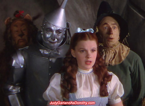 Judy Garland as Dorothy was the leader of the pack